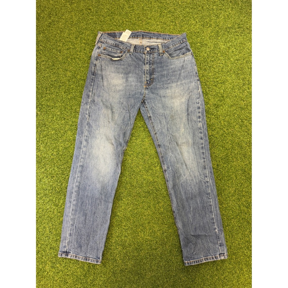 Levis 541 Original Fit Straight Leg Jeans Mens 34x30 Medium Wash Blue Denim‎